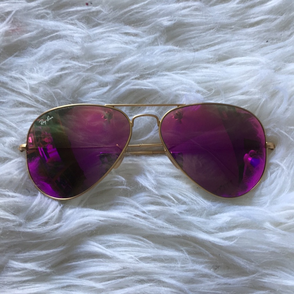 RAY BANS 🌟PINK + GOLD 100% AUTHENTIC 💕